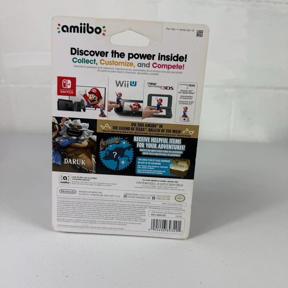 Nintendo Legend of Zelda Breath of the Wild Amiibo - Daruk - SEALED